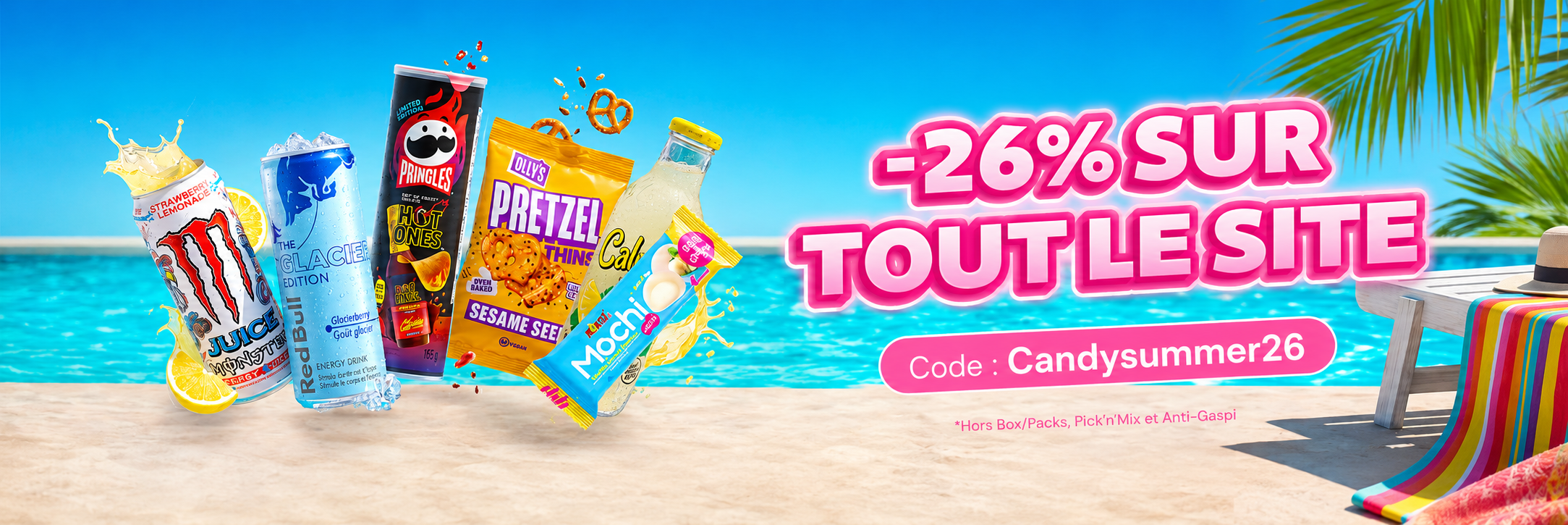 -26% sur tout le site — Code Candysummer26